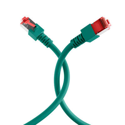 EFB-Elektronik Patchkabel Cat.6 2xRJ45 mit S/FTP EC6000 0,5m gn S/FTP