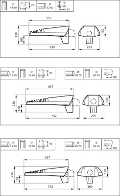 Philips Lighting LED-Mastleuchte 740, DALI BGP704 LED #05974000