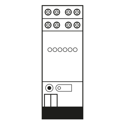 Jung Binäreingang 6-fach REG AC/DC 2TE 2116 REG