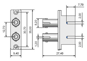 EFB-Elektronik Kupplung ST/SC-Dup 53320.34
