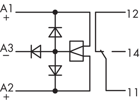 WAGO GmbH & Co. KG Relaisstecker 24VDC 1W, bistabil 286-380