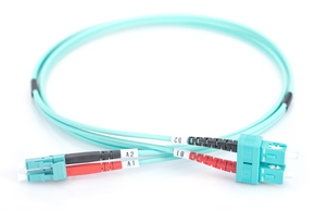 DIGITUS LWL-Patchkabel, 50/125 SC/LC, 1m, OM3 DK-2532-01/3