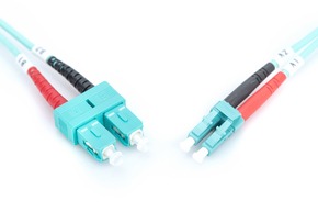 DIGITUS LWL-Patchkabel, 50/125 SC/LC, 1m, OM3 DK-2532-01/3
