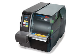 HellermannTyton Thermotransferdrucker mit Spendeeinheit und in TT4030P-PL-GY