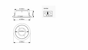 Philips Lighting LED-Downlight 840 DN500 #8720169838970