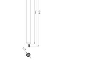 Philips Lighting LED-Rohrleuchte 840, IA WT210 #8721103329714