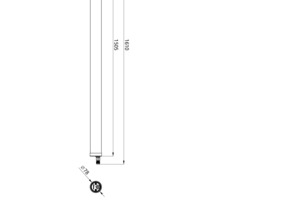 Philips Lighting LED-Rohrleuchte 840, DALI WT210 #8721103329769