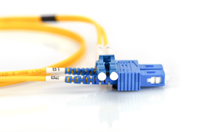 DIGITUS LWL-Patchkabel, 9/125 SC/LC, 2m, OS1 DK-2932-02