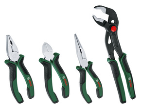 Bosch Power Tools Handwerkzeuge Zangen-Set, 4-tlg. 1600A02W7K