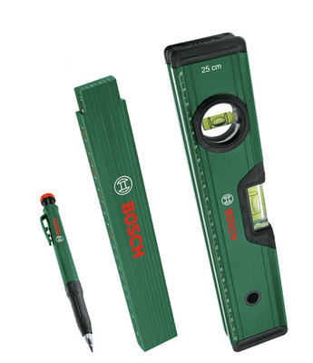 Bosch Power Tools Handwerkzeuge Markierungs-Set 1600A02W7S