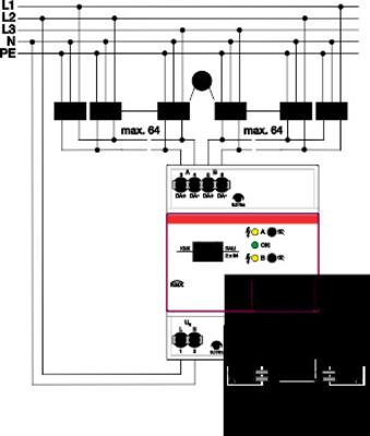 ABB Stotz S&J DALI-Gateway Basic 2-fach DG/S2.64.1.1