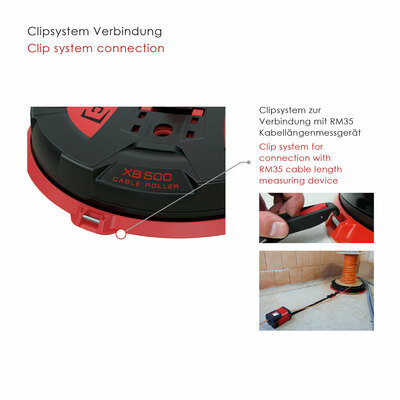 Runpotec X BOARD ProfiKabelabroller XB 500 10136