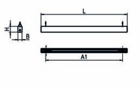 Ridi-Leuchten LED-Leuchte 840, DALI2, schwarz LYV4-PDI1418DAFSW840MPO0500