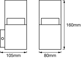 Ledvance LED-Wandleuchte ENDURA#4058075474178