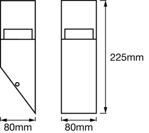 Ledvance LED-Wandleuchte ENDURA#4058075474215