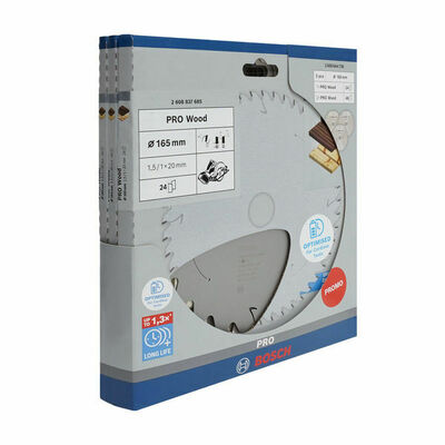 Bosch Power Tools Promo 3er Pack, 165 mm CL Pro Wood 2608644730