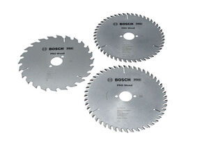 Bosch Power Tools Promo 3er Pack, 190 mm Pro Wood 2608644731