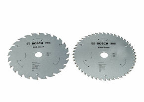 Bosch Power Tools Promo 2er Pack, 165 mm CL Pro Wood 2608644735