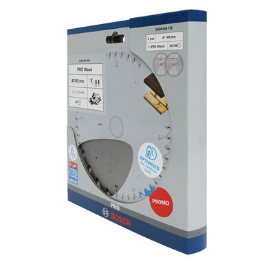 Bosch Power Tools Promo 2er Pack, 165 mm CL Pro Wood 2608644735