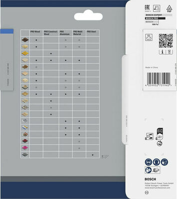 Bosch Power Tools PRO Steel cordless Kreissägeblatt 165 x 2608846858