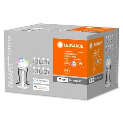Ledvance LED-Garten-Set WiFi, RGBTW, 9tlg. SMART+#4058075478534