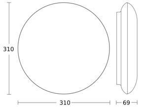 Steinel Sensor-Außenleuchte PRO S 4000K WS DL Vario Quat 068196