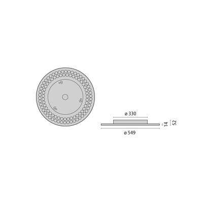 Performance in Light LED-Anbauleuchte 2700-6500K, DALI, schwarz 3124807