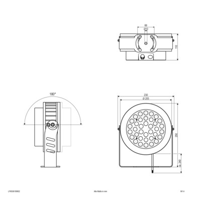EVN Lichttechnik LED-Strahler IP65 RGBW LF6536159902