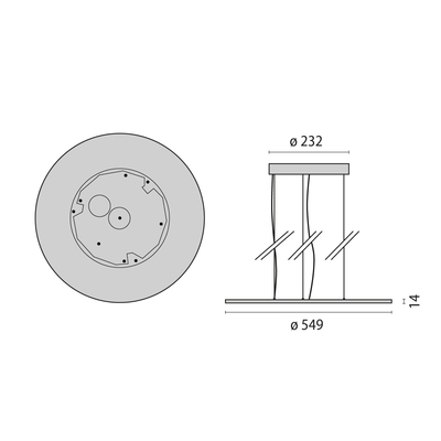 Performance in Light LED-Pendelleuchte 3000K, schwarz 3124834