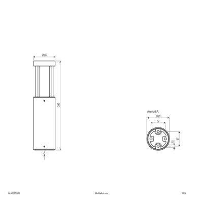 EVN Lichttechnik LED-Wegeleuchte IP54 WLK35071502
