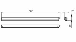 Philips Lighting LED-Lichtleiste 830 BN021C LED #52787499