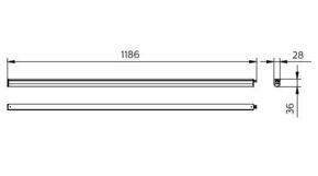 Philips Lighting LED-Lichtleiste 840 BN021C LED #52790499