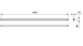 Philips Lighting LED-Lichtleiste 840 BN021C LED #52792899