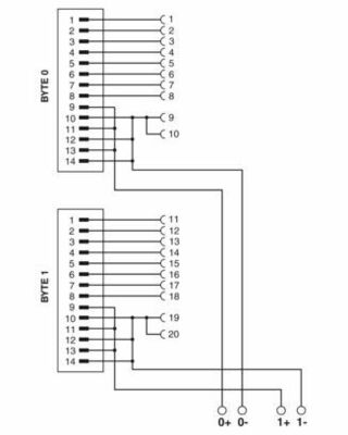 Phoenix Contact Frontadapter VIP-PA-2X14/#1162592