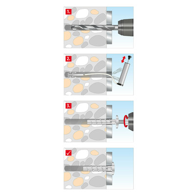 TOX-Dübel-Techn. Betonschraube Sumo Max 1 FK Speed 6x28 KT