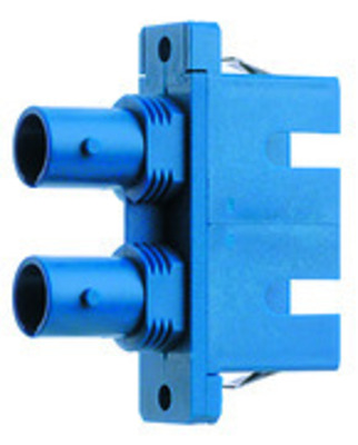 Telegärtner ST/SC-Dupl.Adapter MM+SM Einschn.o Schr.mont. 100007267