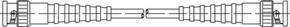 Telegärtner BNC HF-Kabel 50-3,0m 50 Ohm RG58C/U 100010178