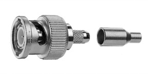 Telegärtner BNC Kabelstecker cr/cr f.RG 316 (G7) 100023312