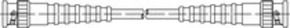 Telegärtner BNC HF-Kabel 75-3,0m 75 Ohm RG59B/U 100010179