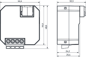 Theben UP-Schaltaktor 1 Kanal LUXORliving S1