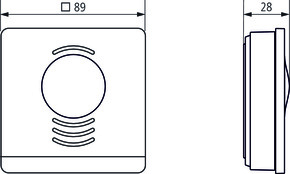 Theben Digital-Uhrenthermostat Wochenprogramm RAMSES 812 BLE 230V