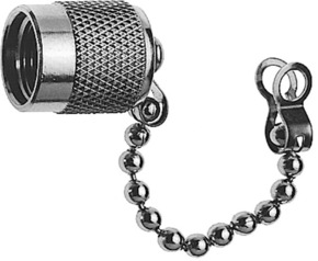 Telegärtner Abdeckkappe f.TNC,Sti/m.Kette 100021280