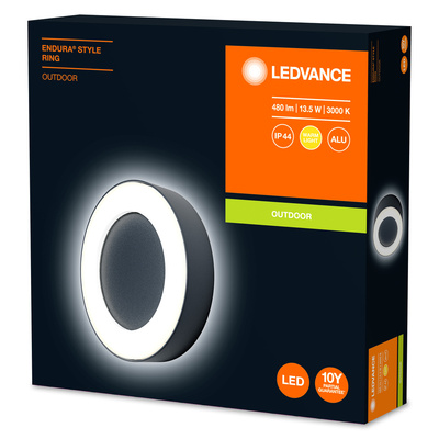 Ledvance LED-Wandleuchte ENDURAST.RingRD13WDG