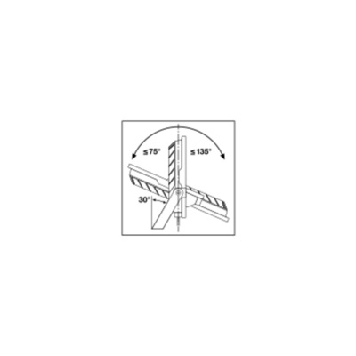 Ledvance LED-Fluter 840, schwarz FLCOMPV135W840SYM100