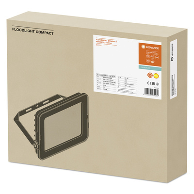 Ledvance LED-Fluter 830, schwarz FLCOMPV90W830SYM100B