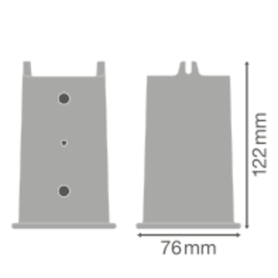Ledvance Reduzierstück 60 auf 42mm SLFLEXREDUCT60TO42MM