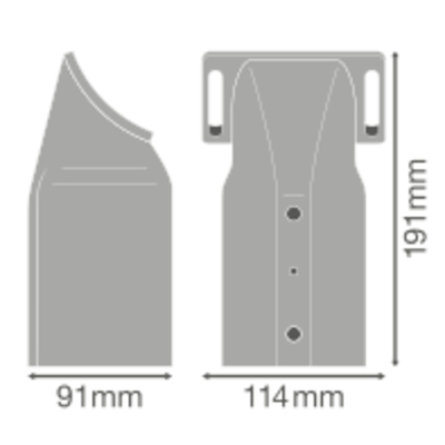 Ledvance Mastadapter 76mm SLFLEXSPIGOT76MMALW