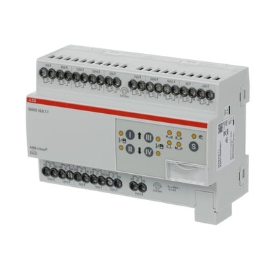 ABB Stotz S&J Schalt-/Jalousieaktor 16fach 6A, REG SAH/S16.6.7.1