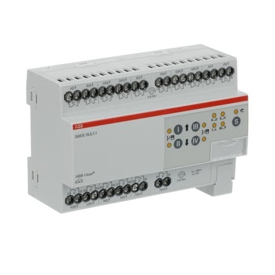 ABB Stotz S&J Schalt-/Jalousieaktor 16fach 6A, REG SAH/S16.6.7.1