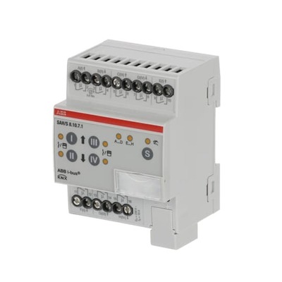 ABB Stotz S&J Schalt-/Jalousieaktor 8fach 10A, REG SAH/S8.10.7.1